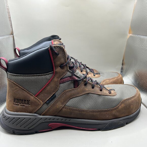 NEW Kodiak MKT1 Trail Mid Men\'s Waterproof Composite Toe Work Boots - Size 13 W main image 8